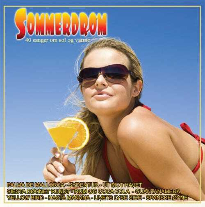 Diverse Artister Sommerdrøm 40 Sanger Om Sol Og Varme CD