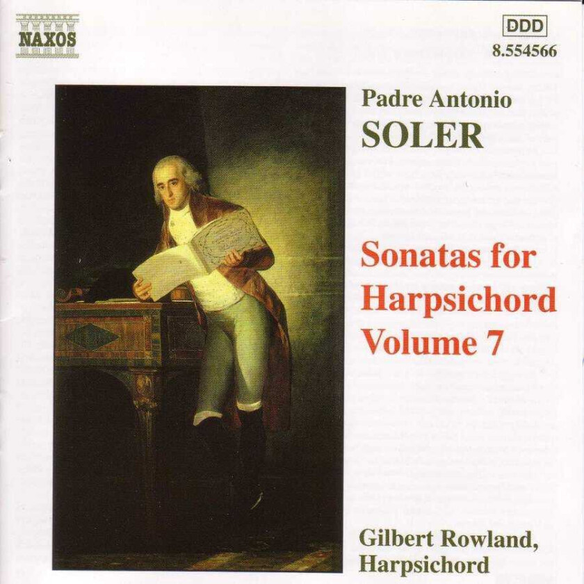 Antonio Soler, Gilbert Rowland  Soler: Harpsichord Sonatas, Volume 7  CD