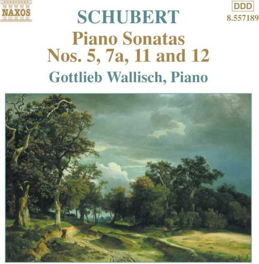 Gottlieb Wallisch  Schubert: Piano Sonatas Nos 5, 7a, 11 and 12  CD