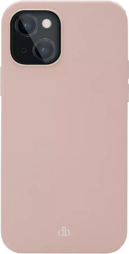 dbramante1928 iPhone 13 Mini Monaco Deksel - 100% Resirkulert Plast - MagSafe Kompatibel - Pink Sand