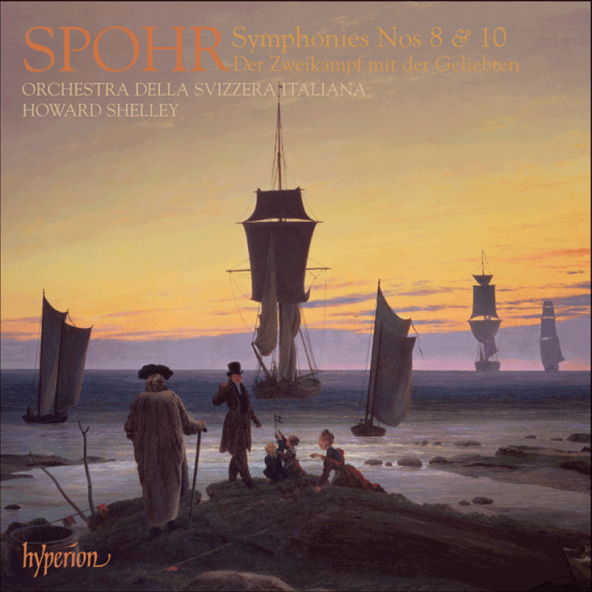 Orchestra Della Svizzera Italiana, Howard Shelley Spohr: Symphonies Nos 8 & 10 CD