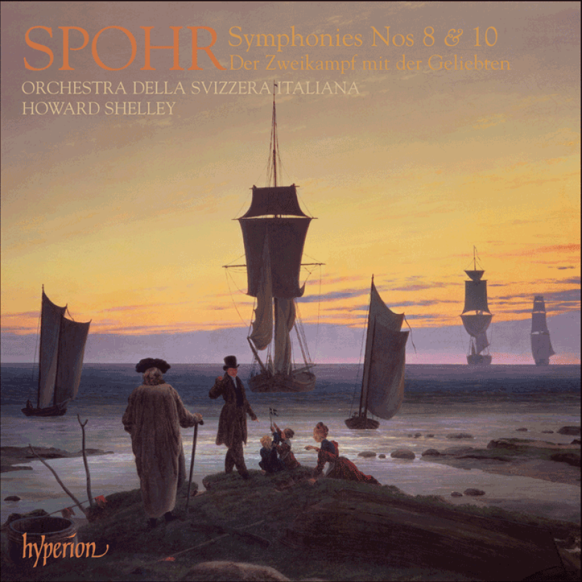 Orchestra Della Svizzera Italiana, Howard Shelley  Spohr: Symphonies Nos 8 & 10  CD