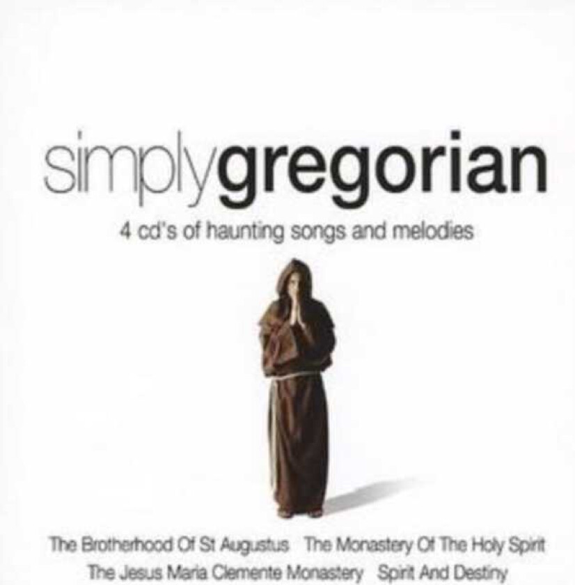 Diverse Artister  Simply Gregorian  CD