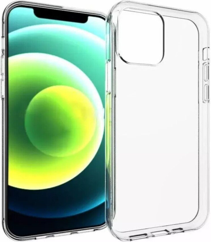 iPhone 13 Pro Ultra Thin Fleksibel Plast Deksel - Gjennomsiktig