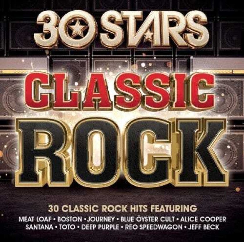 Diverse Artister  30 Stars: Classic Rock  CD