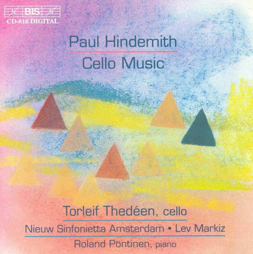 Roland Pöntinen, Lev Markiz, Nieuw Sinfonietta Amsterdam Orchestra, Hans Kipfer, Torleif Thedéen Hindemith: Cello Music CD