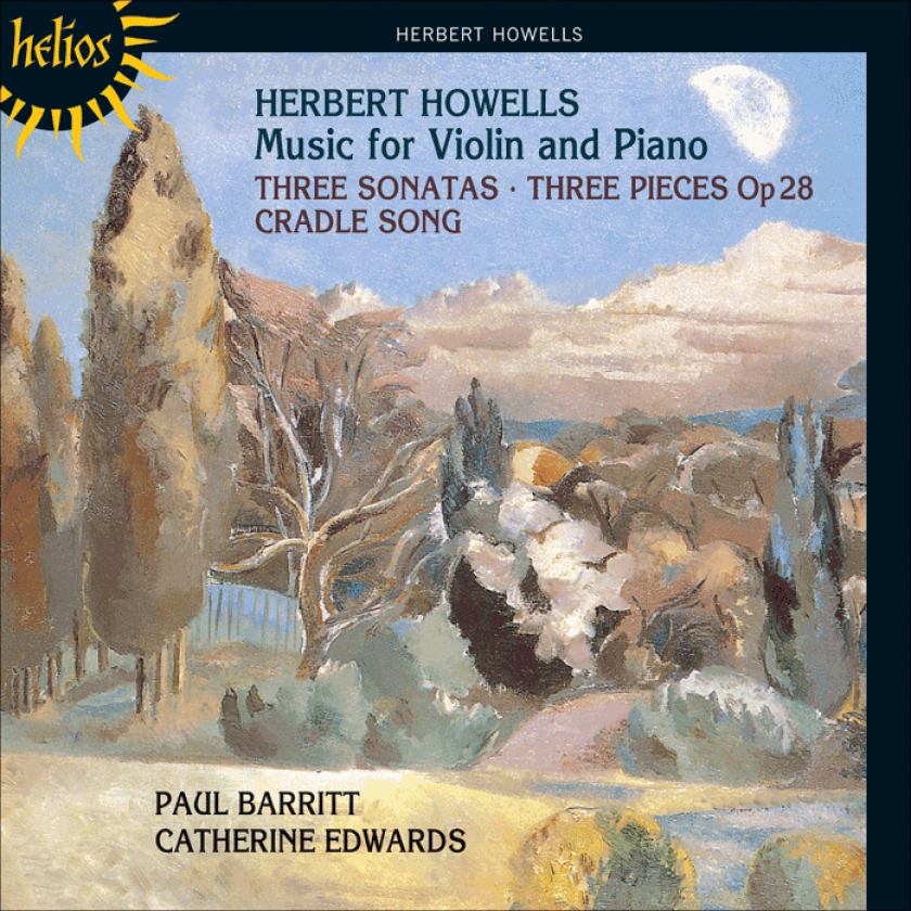 Paul Spicer, Steve Portnoi, Catherine Edwards, Paul Barritt  Howells: Music for Violin and Piano  CD