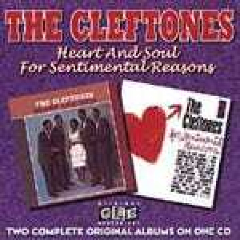 Cleftones Heart And Soul/For Sentimental Reasons CD
