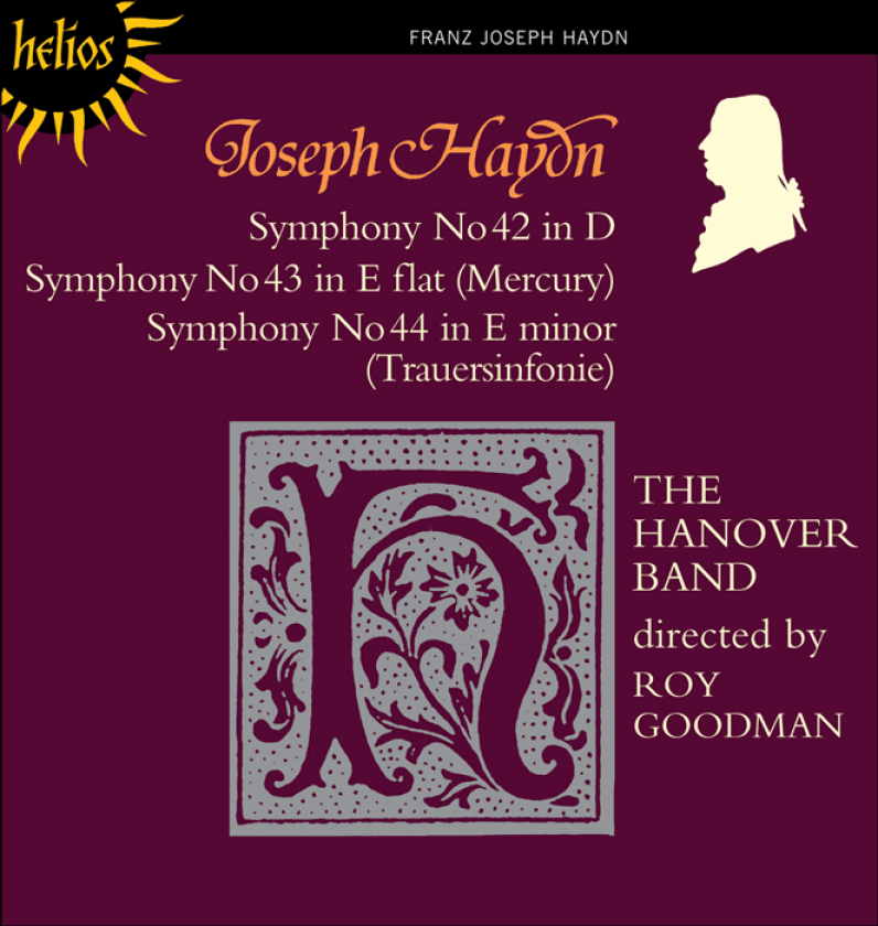 Roy Goodman, Hanover Band Orchestra  Haydn: Symphonies Nos 42  44  CD