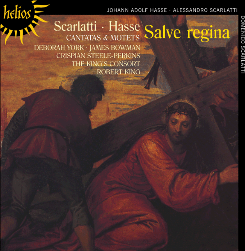 Deborah York, James Bowman, Crispian SteelePerkins, King's Consort Classical Orchestra Hasse; Scarlatti: Salve Regina: Cantatas and Motets CD