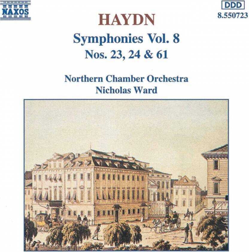 Nicholas Ward, Northern Chamber Orchestra, Don Hartridge, Paul Hindmarsh & David Ellis  Haydn: Symphonies Nos 23, 24 & 61  CD