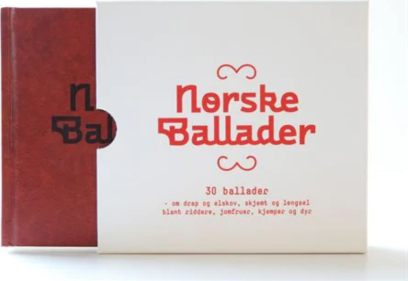Diverse Artister Norske Ballader 30 Ballader Om Drap Og Elskov, Skjemt Og Lengsel Blant Riddere, Jomfruer, Kjemper Og Dyr CD