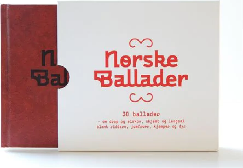 Diverse Artister  Norske Ballader  30 Ballader Om Drap Og Elskov, Skjemt Og Lengsel Blant Riddere, Jomfruer, Kjemper Og Dyr  CD