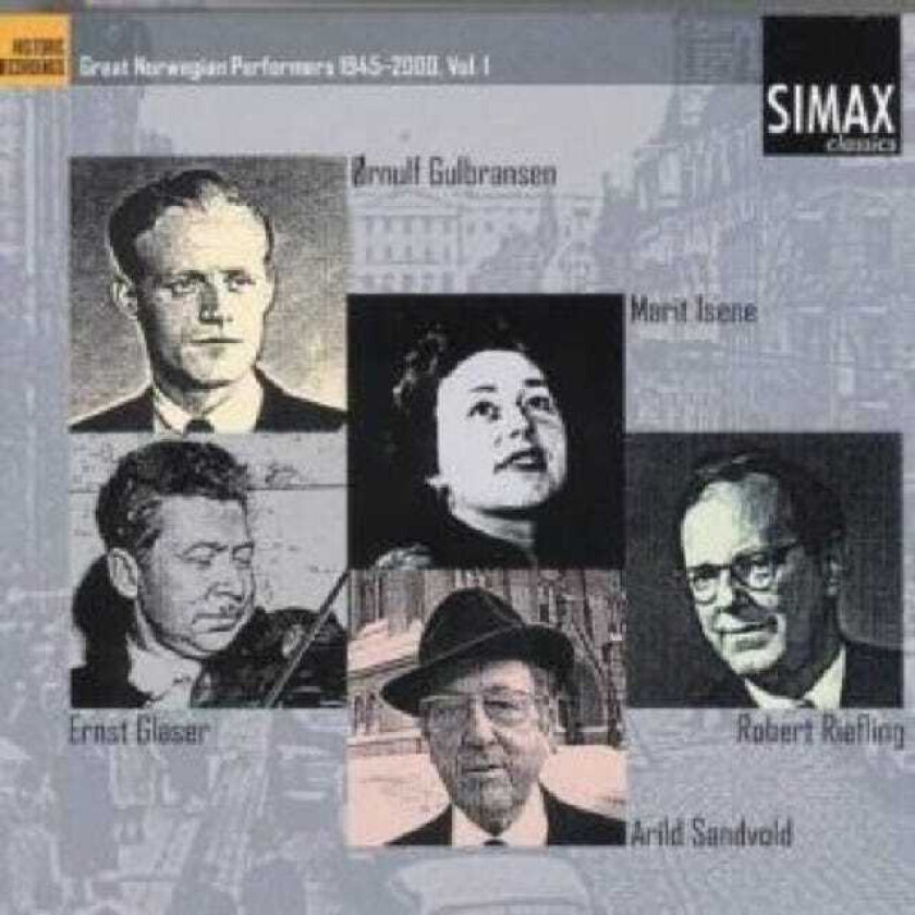 Diverse Artister Norsk Utøvertradisjon 19452000 Vol. 1 CD