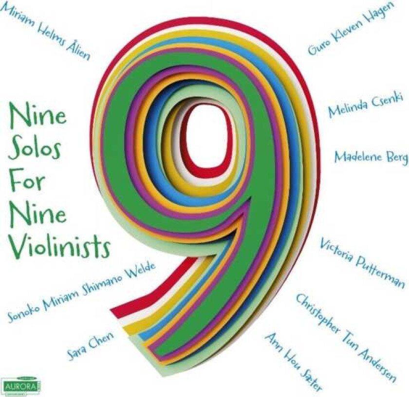 Diverse Klassisk Nine Solos For Nine Violinists CD