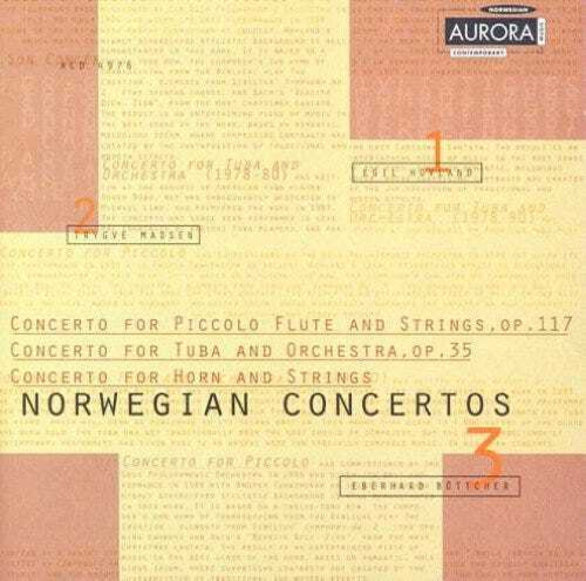 Arild Erikstad, Per Ravnås Norwegian Concertos CD