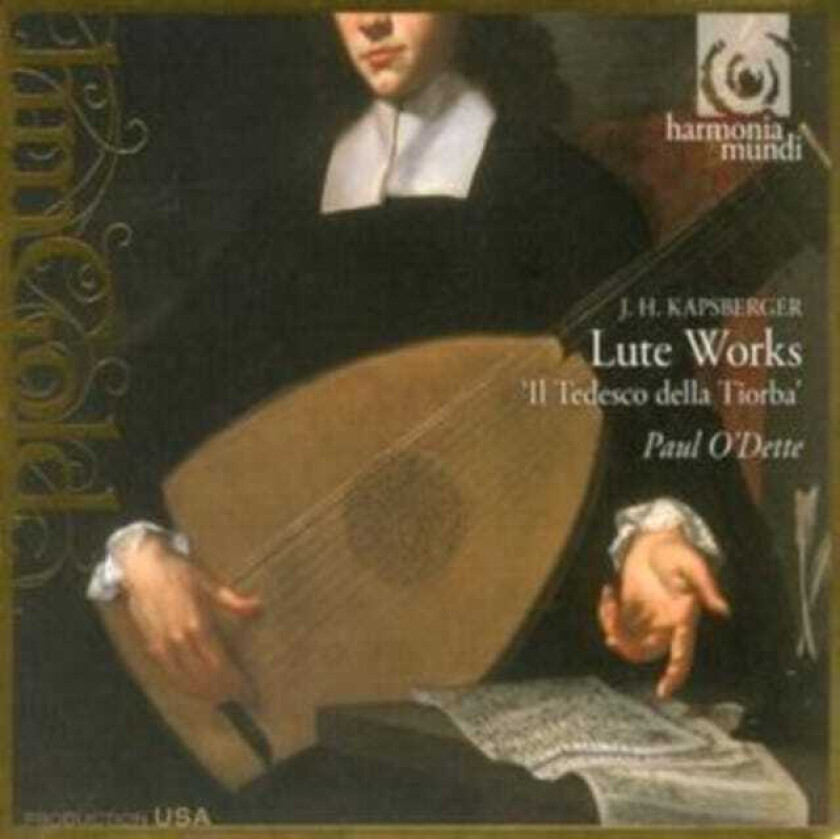 Giovanni Girolamo Kapsberger, Paul O'Dette, Robina G Young, Peter McGrath Kapsperger: Lute Works CD