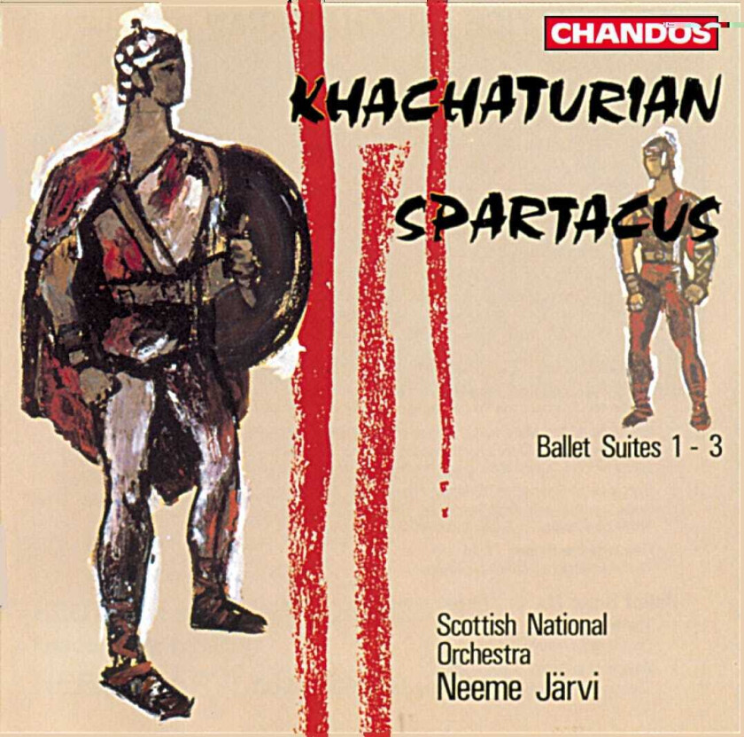 Royal Scottish National Orchestra, Neeme Järvi, Aram Il'Yich Khachaturian, Brian Couzens, Ralph Couzens, Ben Connellan  Khachaturian: Spartacus Ballet Suites 13  CD