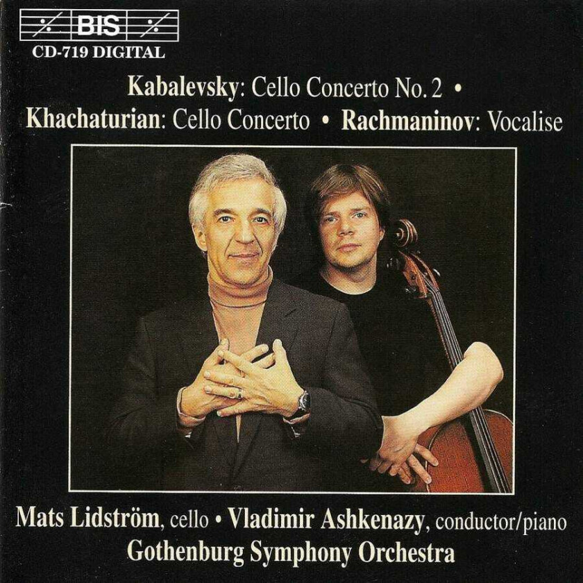 Vladimir Ashkenazy, Aram Il'Yich Khachaturian, Dmitry Borisovich Kabalevsky, Gothenburg Symphony Orchestra, Mats Lidström, Ingo Petry Kabalevsky/Khachaturian/Rachmaninov: Works for Cello CD