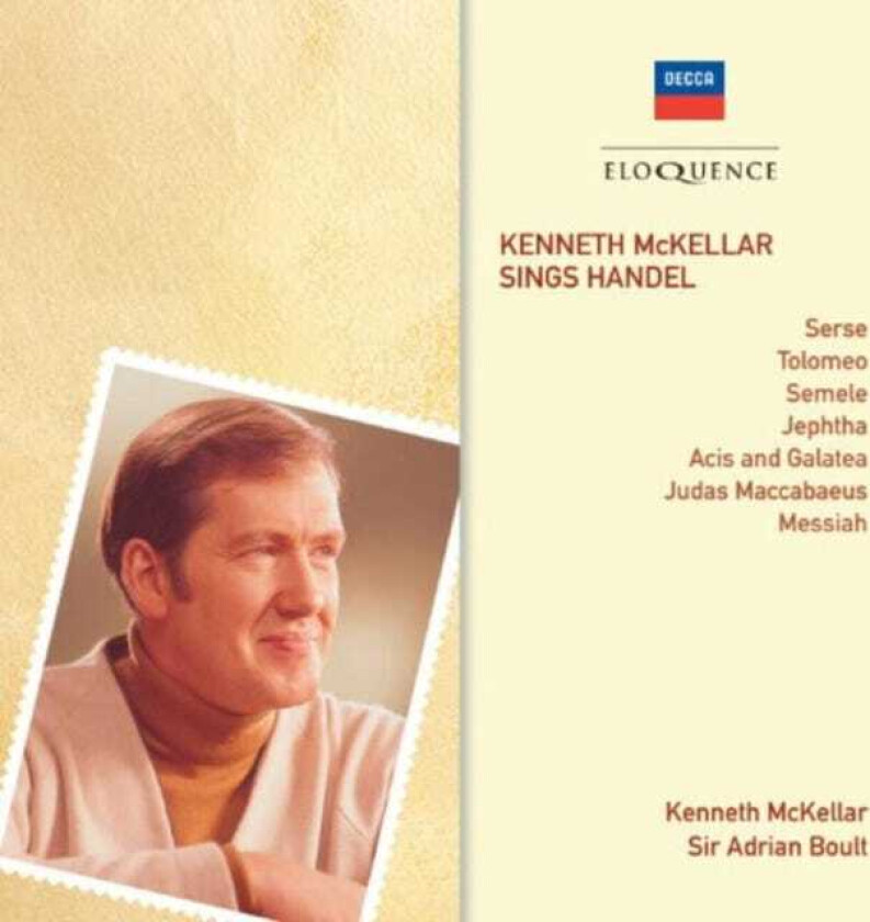 Royal Opera House Orchestra, Covent Garden, Adrian Boult, Kenneth McKellar, London Symphony Chorus Choir  Kenneth McKellar  Sings Handel  CD