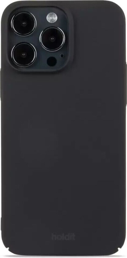 Holdit iPhone 15 Pro Max Slim Plast Deksel - Svart