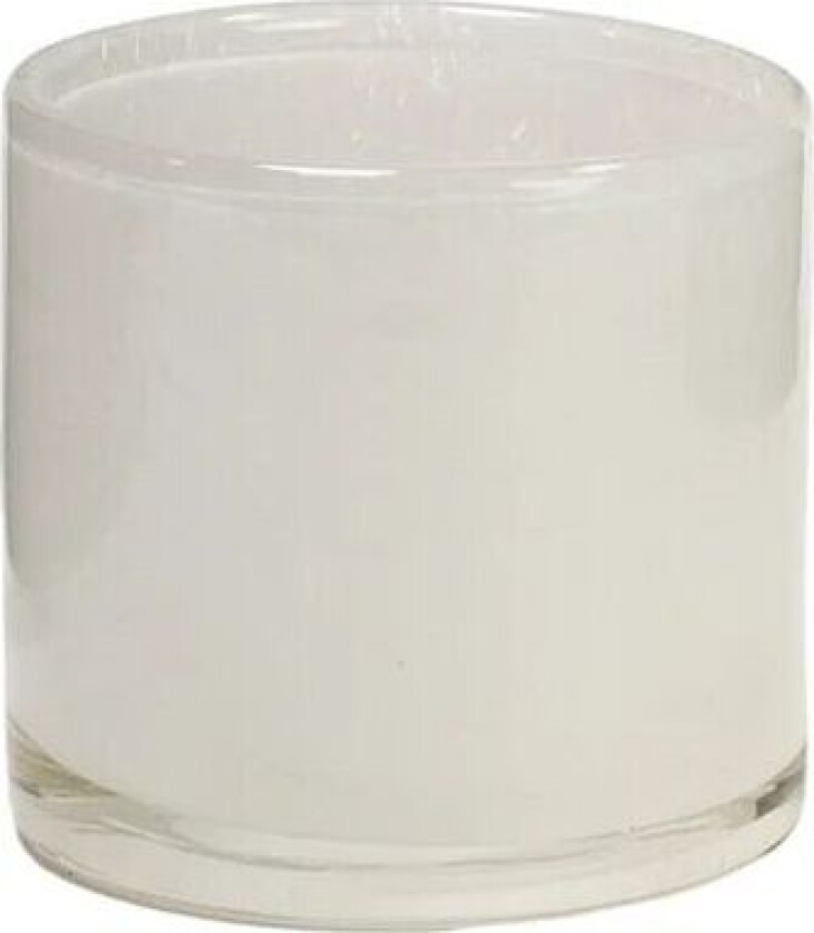 Nilla telysestake 8 cm Hvit