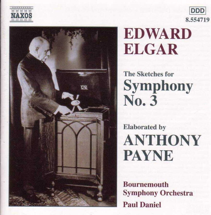 Paul Daniel, Bournemouth Symphony Orchestra  ElgarPayne: Symphony 3  CD