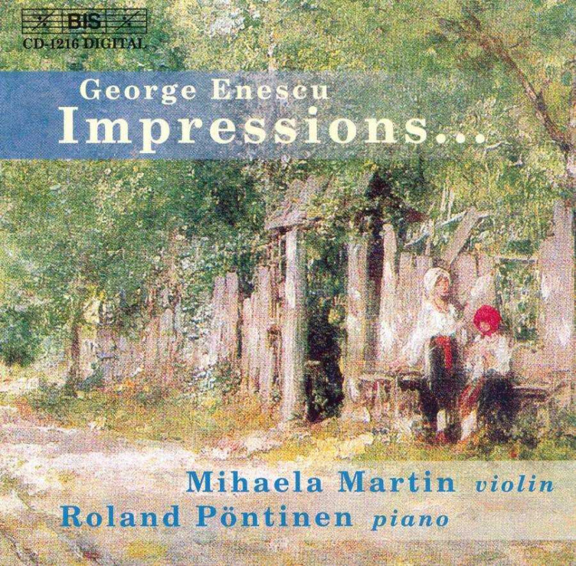 Roland Pöntinen, Mihaela Martin Enescu: Impressions CD