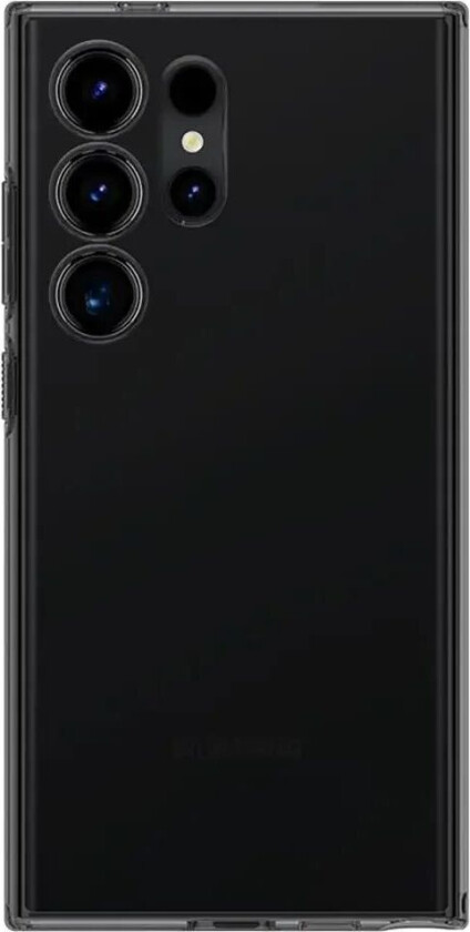 Samsung Galaxy S24 Ultra Liquid Crystal Deksel - Gjennomsiktig / Svart