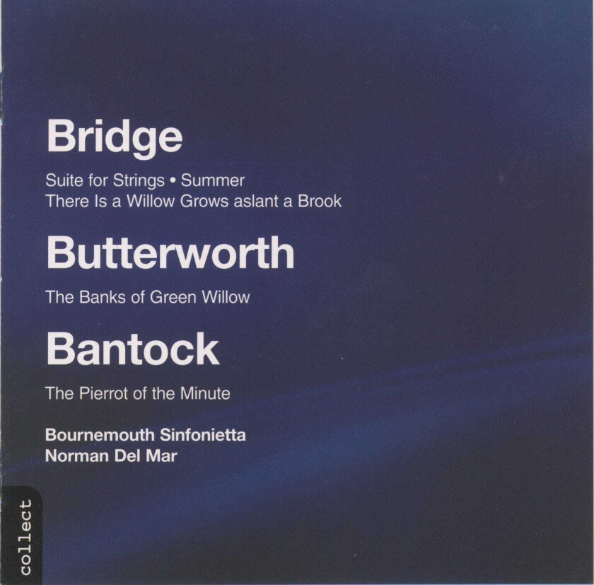 Norman Del Mar, George Butterworth, Bournemouth Sinfonietta Orchestra, Brian Couzens English Orchestral Works CD