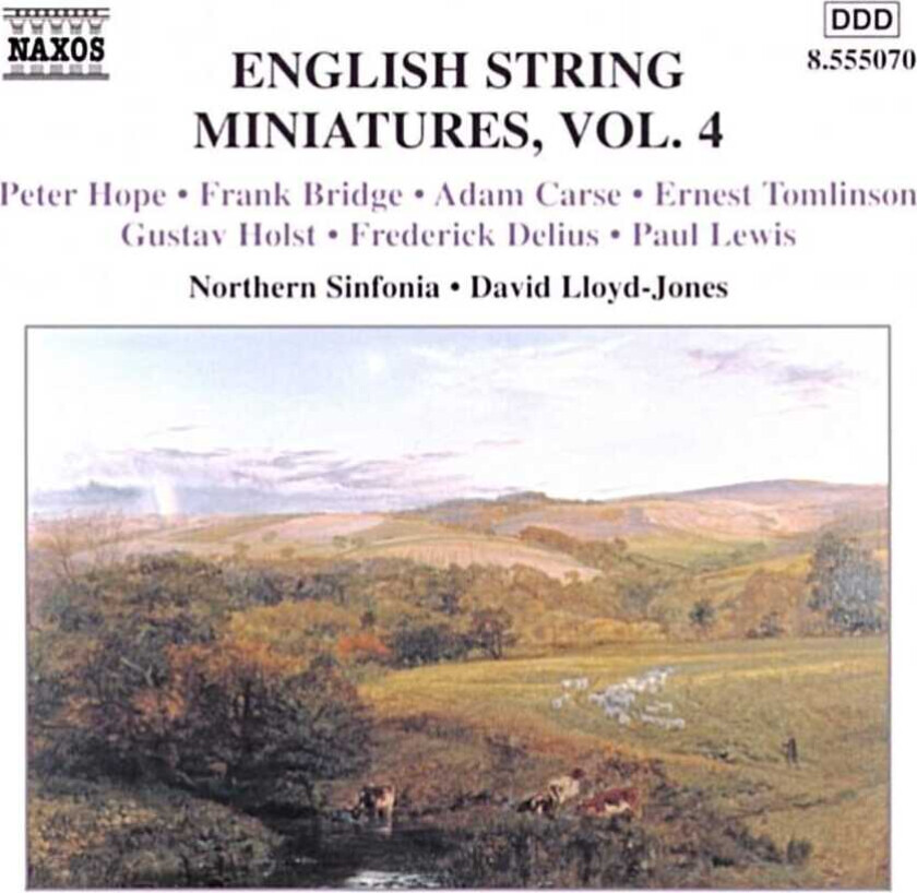 Northern Sinfonia Orchestra, Paul Lewis, Adam Carse, David LloydJones, Peter Hope, Ernest Tomlinson  English String Miniatures, Vol 4  CD