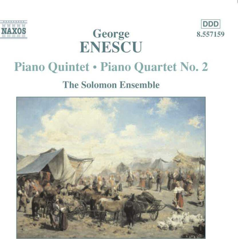 Solomon Ensemble, Andrew Roberts Enescu: Piano Quintet; Piano Quartet CD