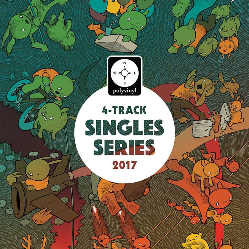Diverse Artister Polyvinyl 4Track Single Series LP/Vinyl