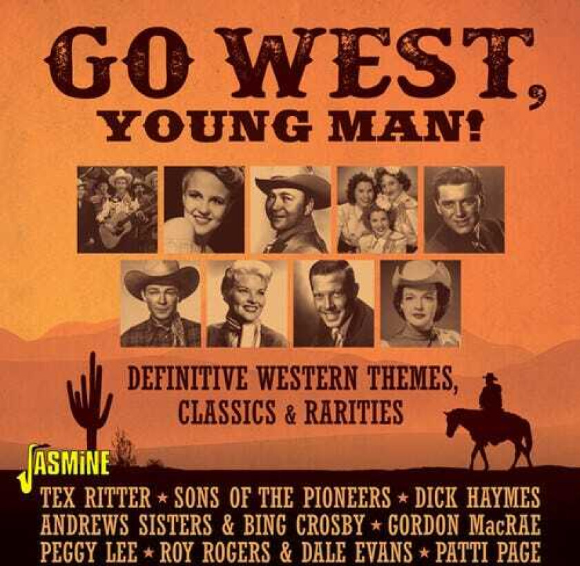 Diverse Artister, Diverse Country Go West Young Man CD
