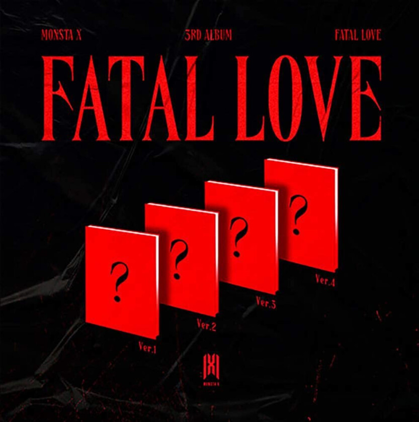 Monsta X Fatal Love (Incl. 120pg Photobook, Sticker + Photocard) CD