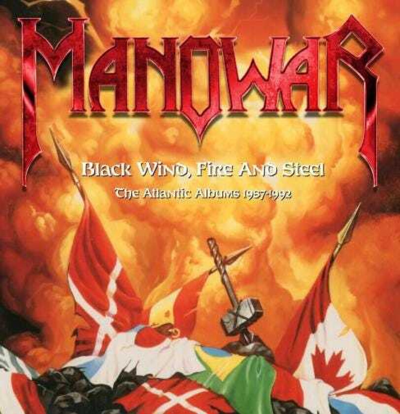 Manowar Black Wind, Fire And Steel: Atlantic Albums 19871992 CD