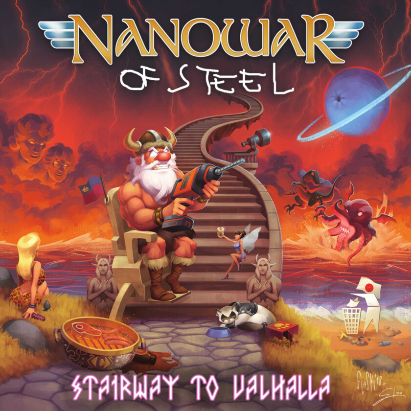 Nanowar Of Steel Stairway To Valhalla LP/Vinyl
