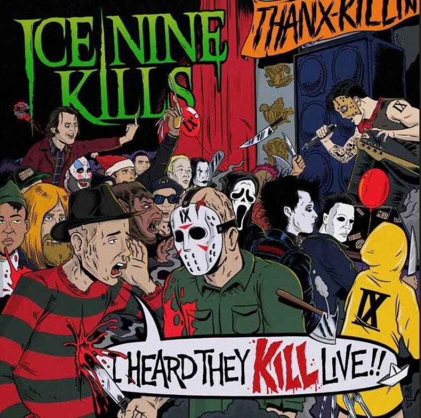 Ice Nine Kills I Heard They Kill Live CD