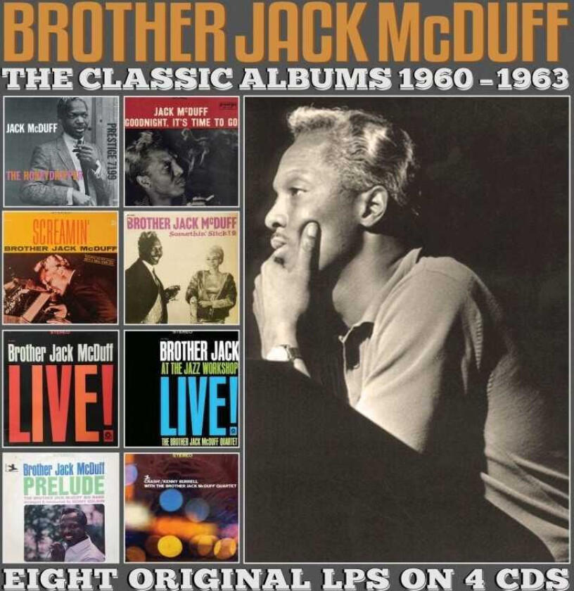 Jack McDuff  Classic Albums 19601963  CD