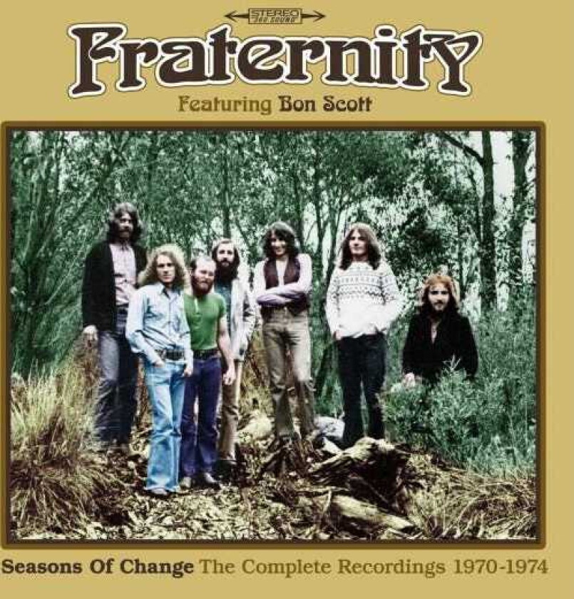 Fraternity Seasons Of Change:Complete Recordings 19 CD