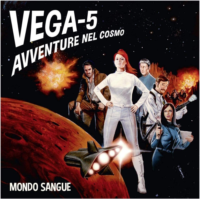 Mondo Sangue Vega5 (Avventure Nel Cosmo) LP/Vinyl
