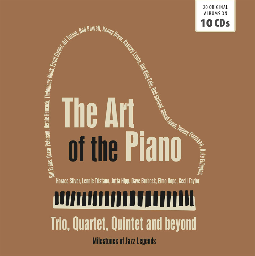 Diverse Artister, Diverse Jazz Art Of The Piano Trio, Quartet, Quintet CD