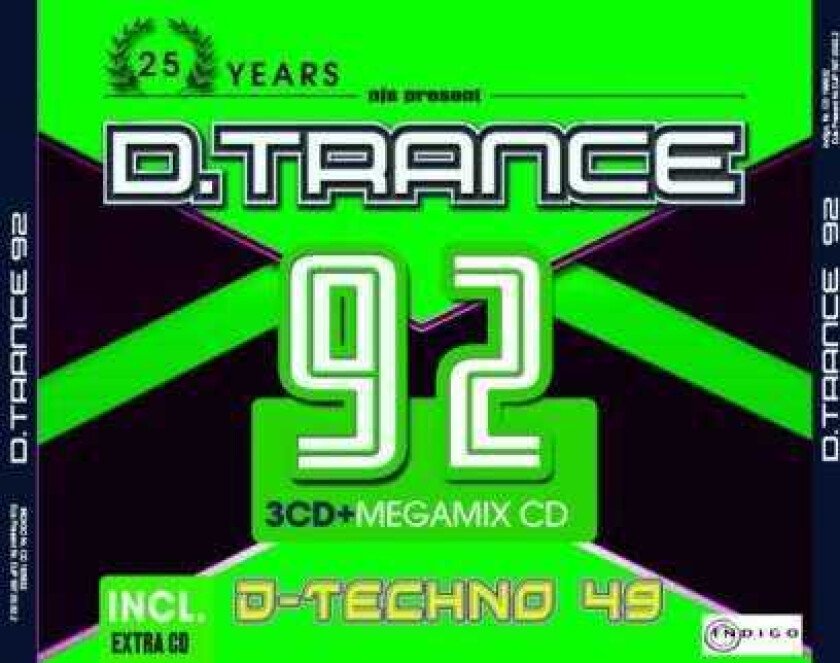 Diverse Electronica  D.Trance 92 (Incl. DTechno 49)  CD