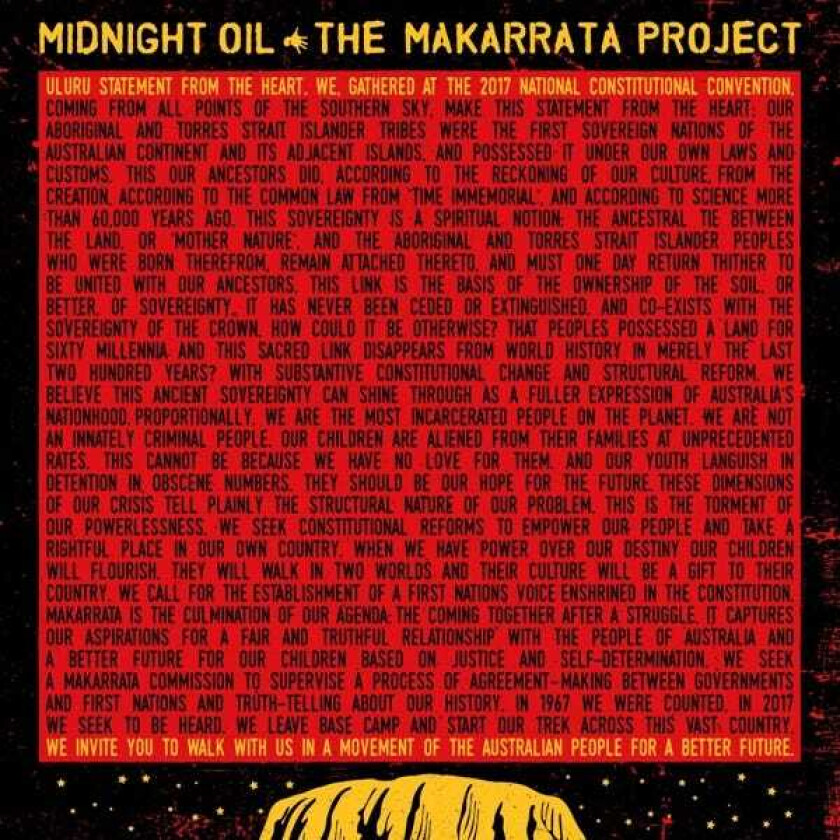 Midnight Oil Makarrata Project CD