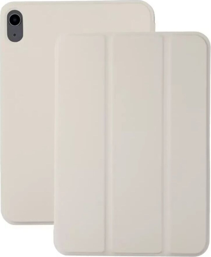 iPad Mini (2021) Magnetisk Tri-Fold Flip Deksel - Grå
