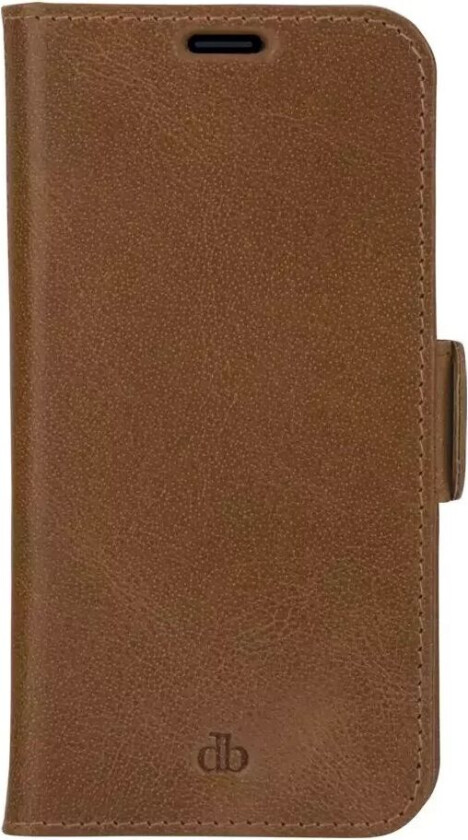 Copenhagen Slim Deksel Ekte Skinn Iphone 13 Pro Max Tan