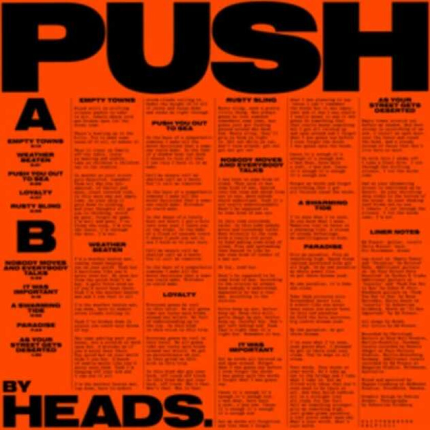 Heads. Push LP/Vinyl