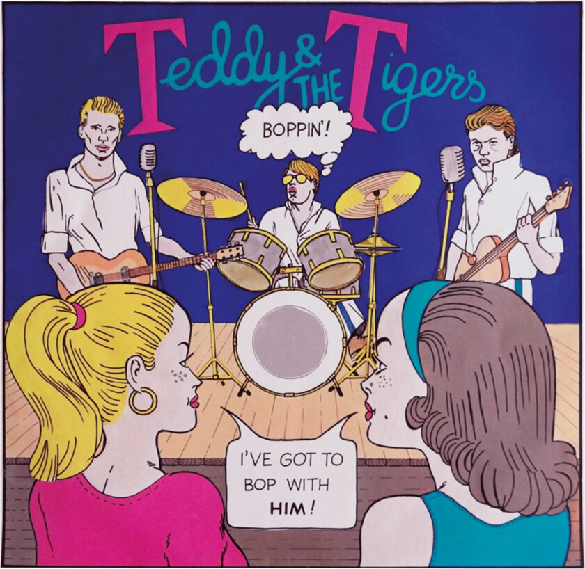 Teddy & The Tigers Boppin' LP/Vinyl