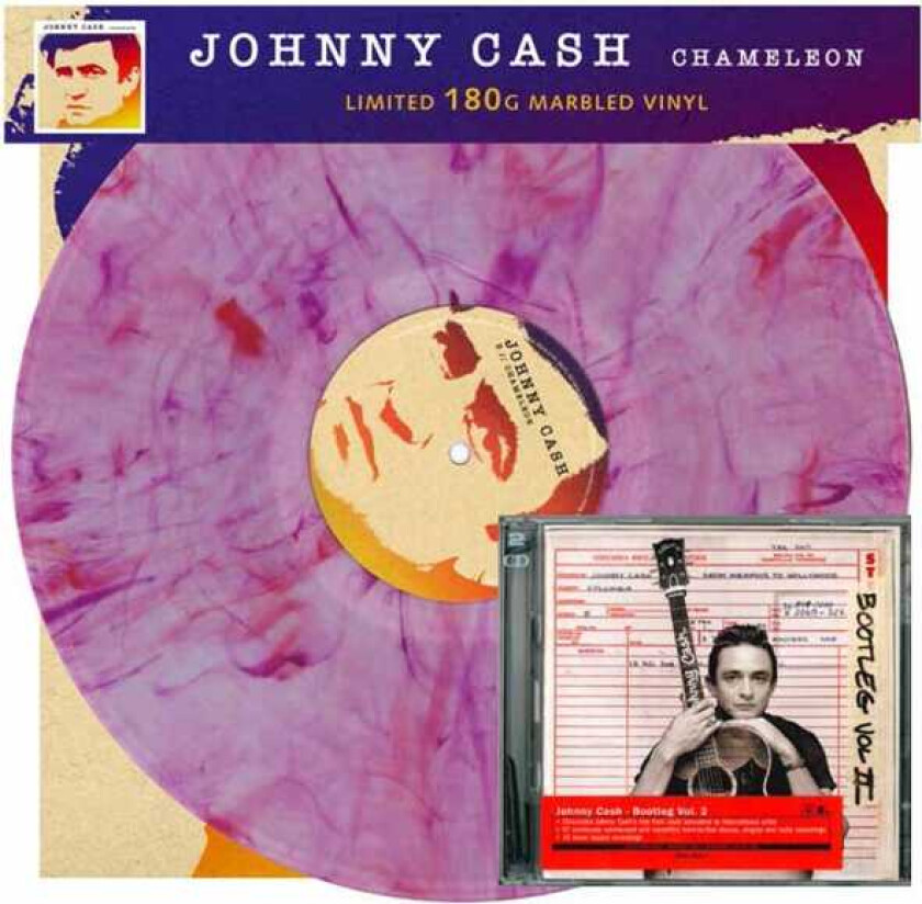 Johnny Cash Chameleon (+ Bootleg Vol II 2cd) LP/Vinyl