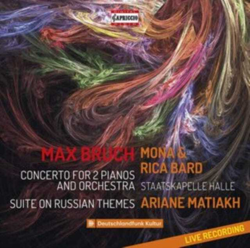 Mona Bard, Rica Bard, Staatskapelle Halle, Ariane Matiakh  Bruch: Concerto For 2 Pianos & Orchestra; Suite On Russian Themes  CD